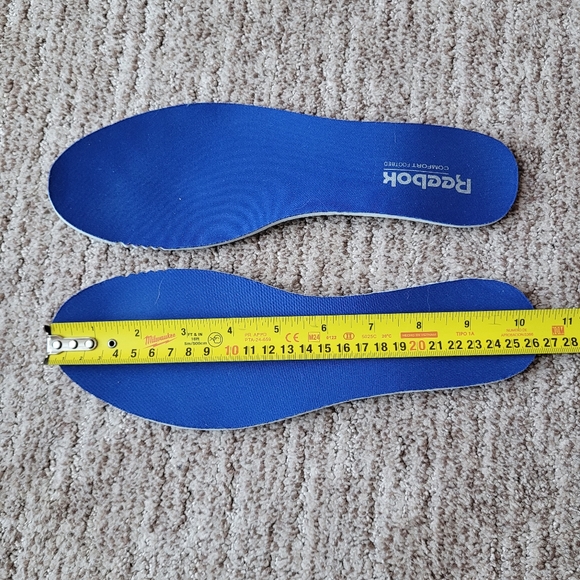 REEBOK LACE UP CLASSIC SNEAKERS COMFORT FOOTBED BLACK & PINK WOMEN'S SIZE 9 - Picture 10 of 14